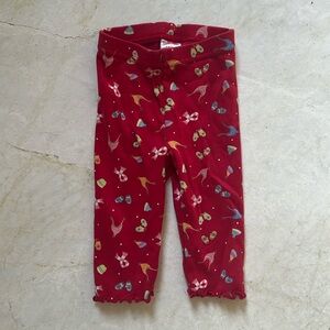 Gymboree Girls Sugar & Spice leggings sz 3-6 mos